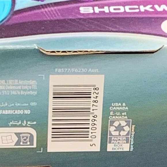 Transformers Earthspark Shockwave Action Figure Purple Yellow Ages 6+ Hasbro Toy - Picture 5 of 5